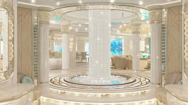 Exquisite Crystal Palace Cascade Chandelier: A Timeless Masterpiece