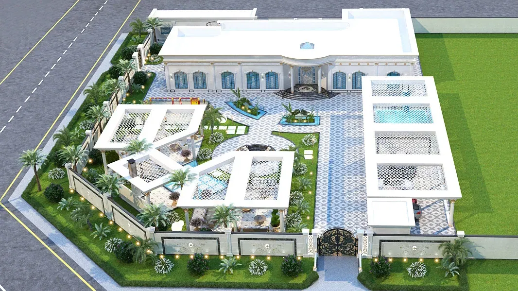 كشف روعة قصر الفخامة