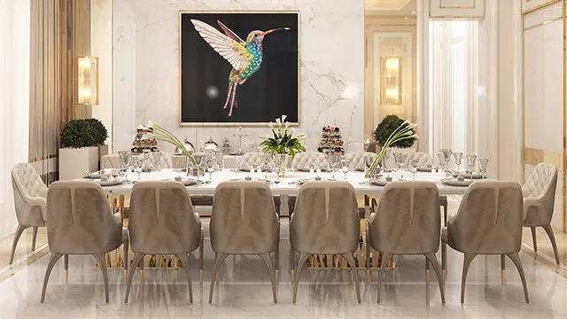 Elevate Your Dining Experience with Luxurious Interior Design
