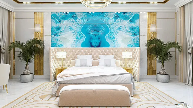Exquisite Tropical Bedroom Interior for a Luxury Retreat