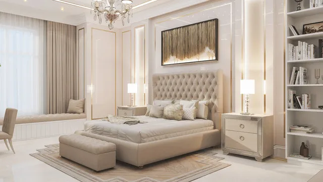 Elegant and Serene Bedroom Interior Design Ideas