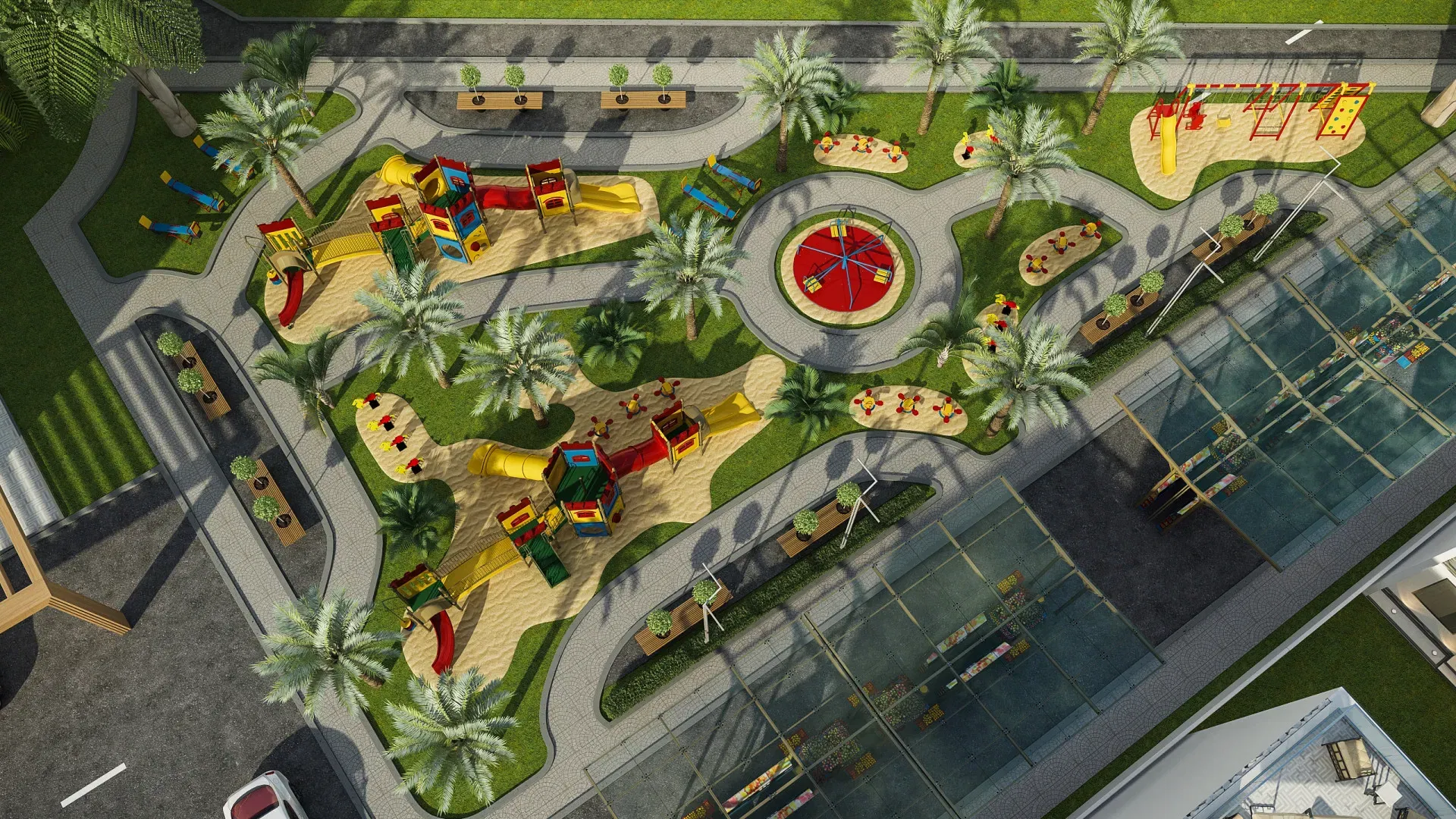 Инновационная и увлекательная детская игровая площадка