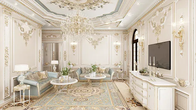 Идеи элегантного классического дизайна гостиной