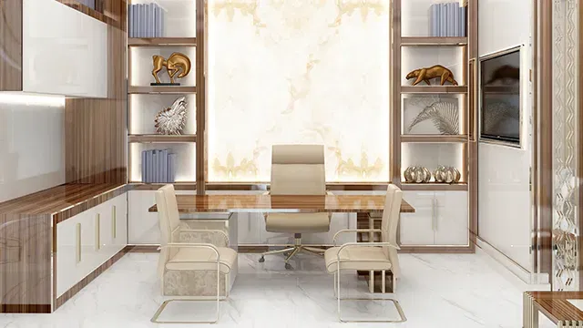 Идеи для роскошного дизайна домашнего кабинета | Антонович Дизайн