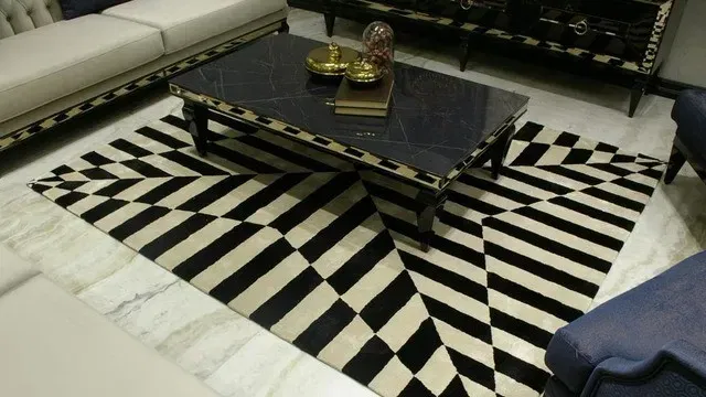 Преобразите дом с вечными монохромными коврами