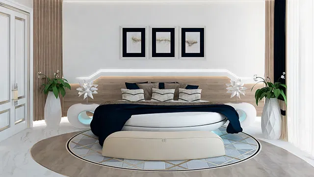 Роскошный дизайн спальни: идеи для элегантного уединения — Антонович Дизайн