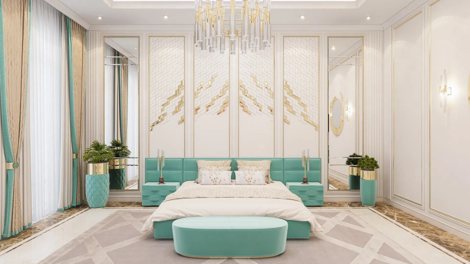 Искусство сочетания цветов в интерьере