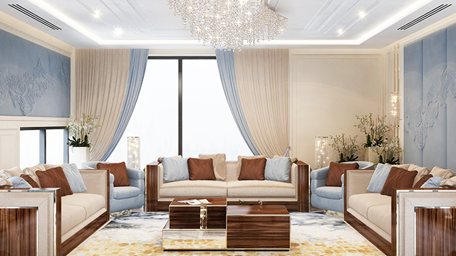 Идеально подобранные цветовые сочетания для гостиной и столовой