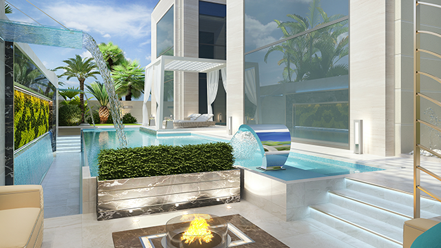 Изысканный ландшафтный дизайн для роскошной жизни