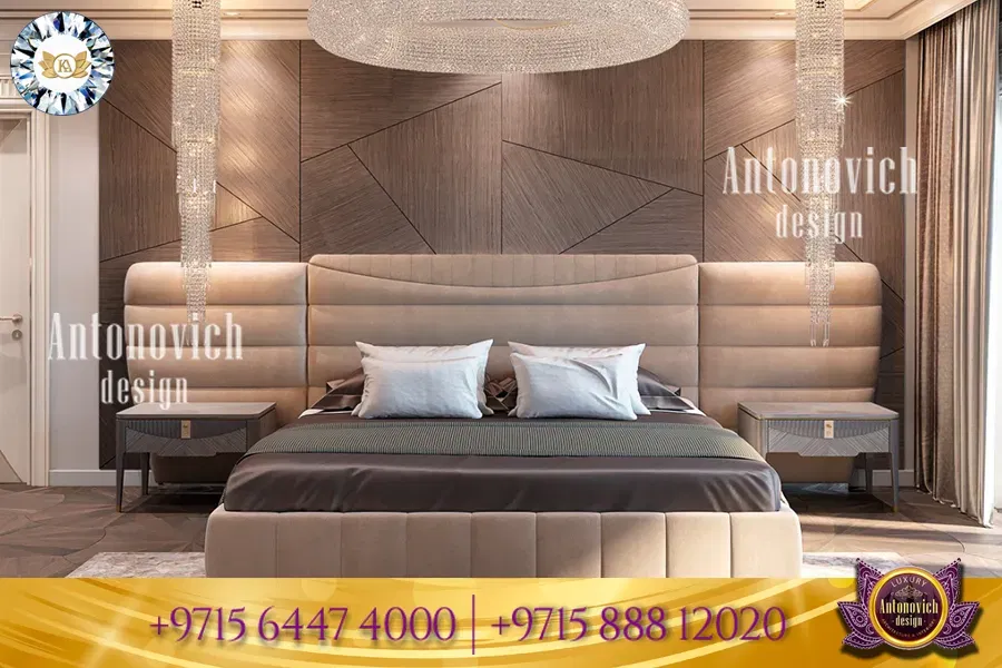 ارتقِ بمساحتك: أفكار فاخرة لتصميم غرفة نوم