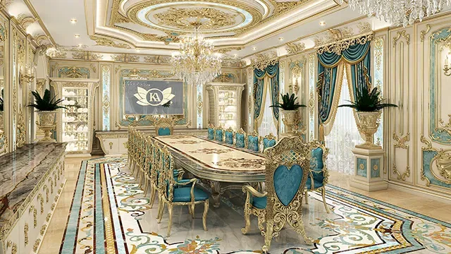 Секреты королевского классического интерьера в Дубае