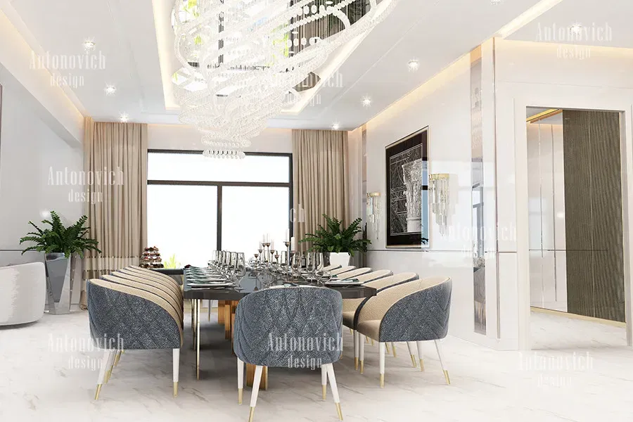 Изысканный дизайн интерьера в Дубае: визуальное путешествие