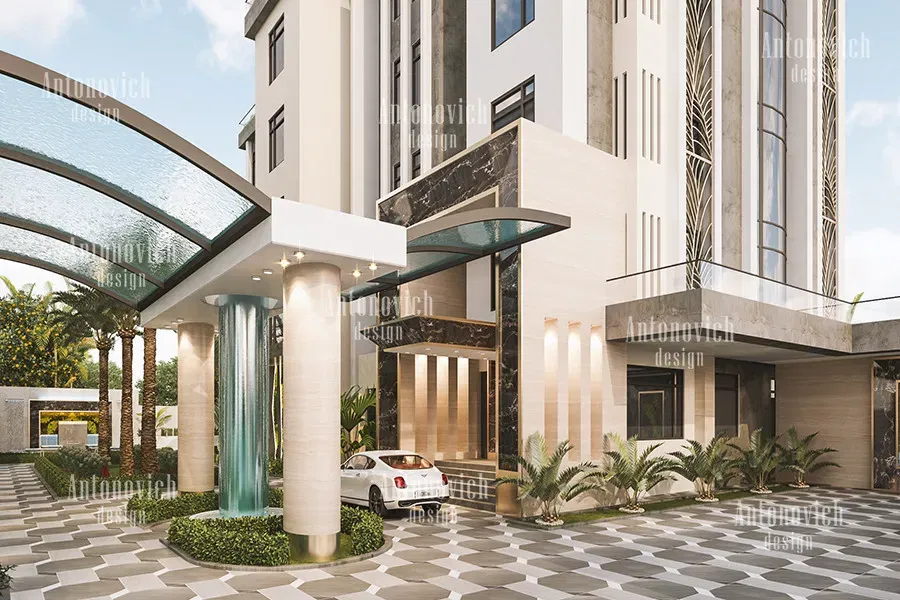 Выбор материалов для внешнего дизайна в Дубае