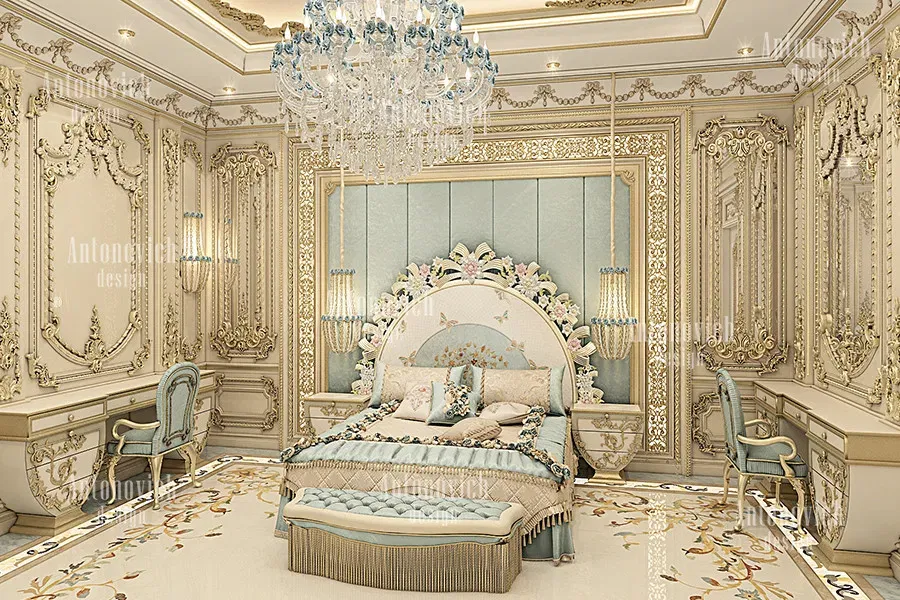 Антонович Дизайн (Antonovich Design): премиальный дизайн спальни в Дубае