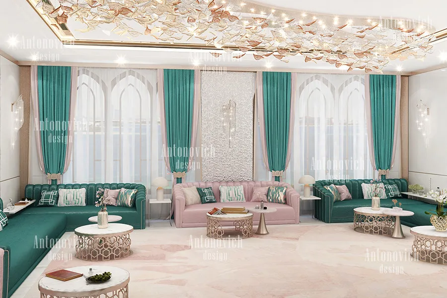 Innovative Family Sitting Room Designs in Abu Dhabi