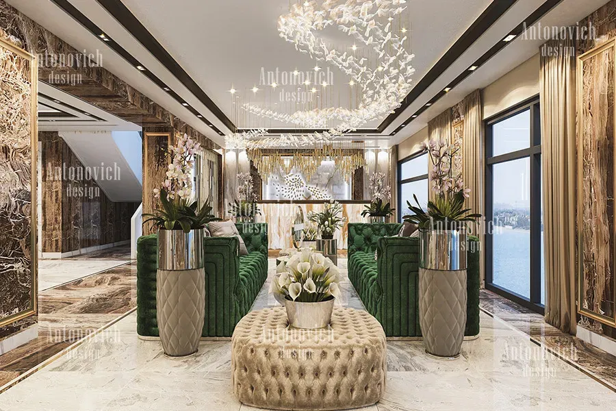 Роскошный дизайн отеля в Абу-Даби
