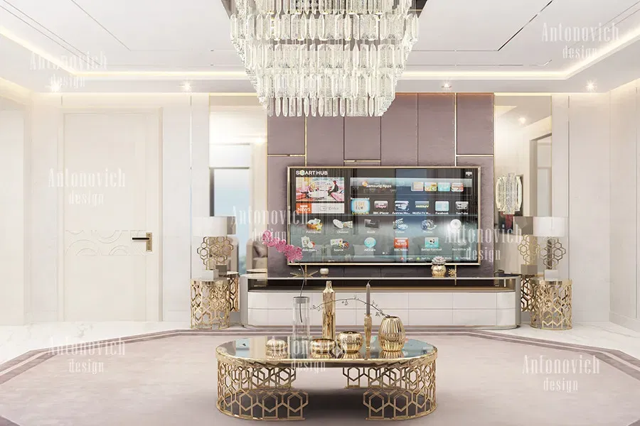 Изысканный дизайн виллы в Абу-Даби — шедевр роскошной жизни