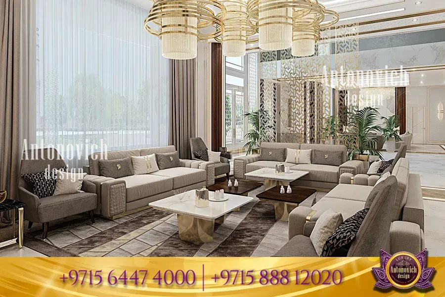 Элегантный дизайн гостиной для изысканного образа жизни