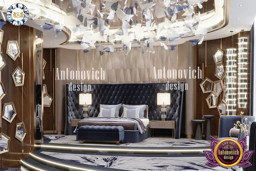 Exquisite Master Bedroom Interior Design by Luxury Antonovich