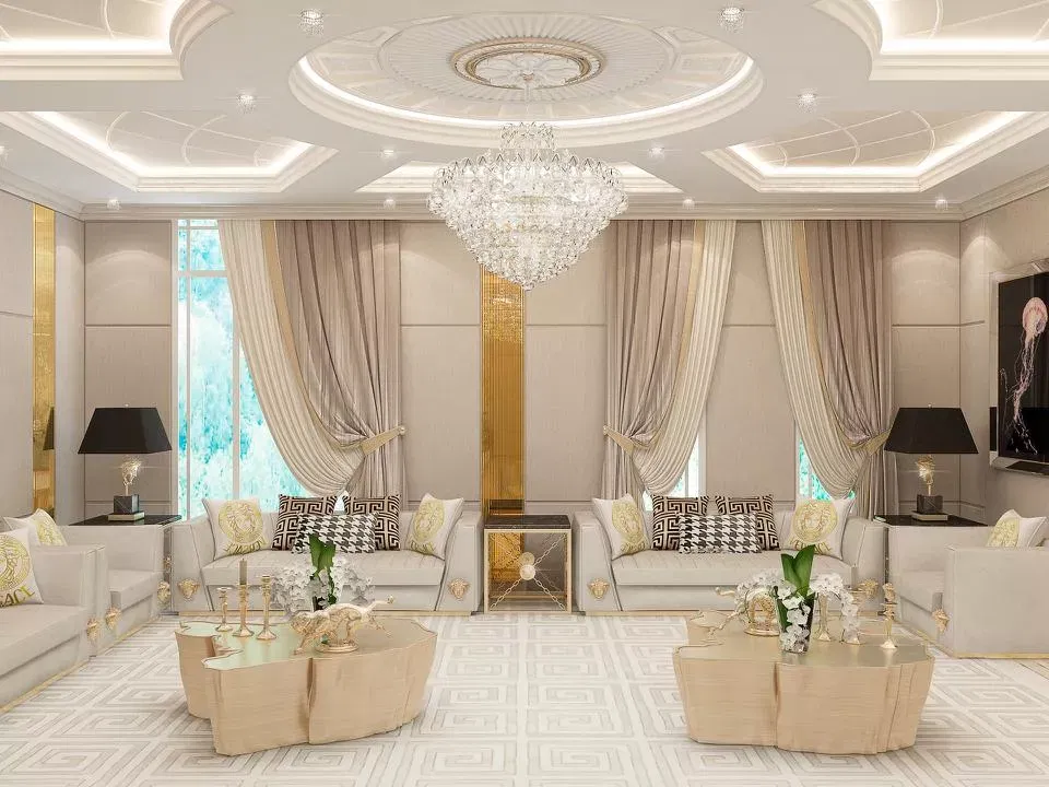 عالم التصميم الداخلي السعودي الفاخر