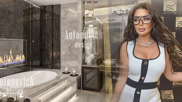 تصميم الحمام الرئيسي — تميز داخلي فاخر من أنطونوفيتش ديزاين