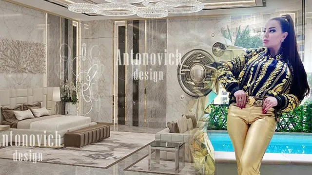 Experience Unparalleled Elegance: Modern Bedroom Interior Design by Luxury Antonovich Design