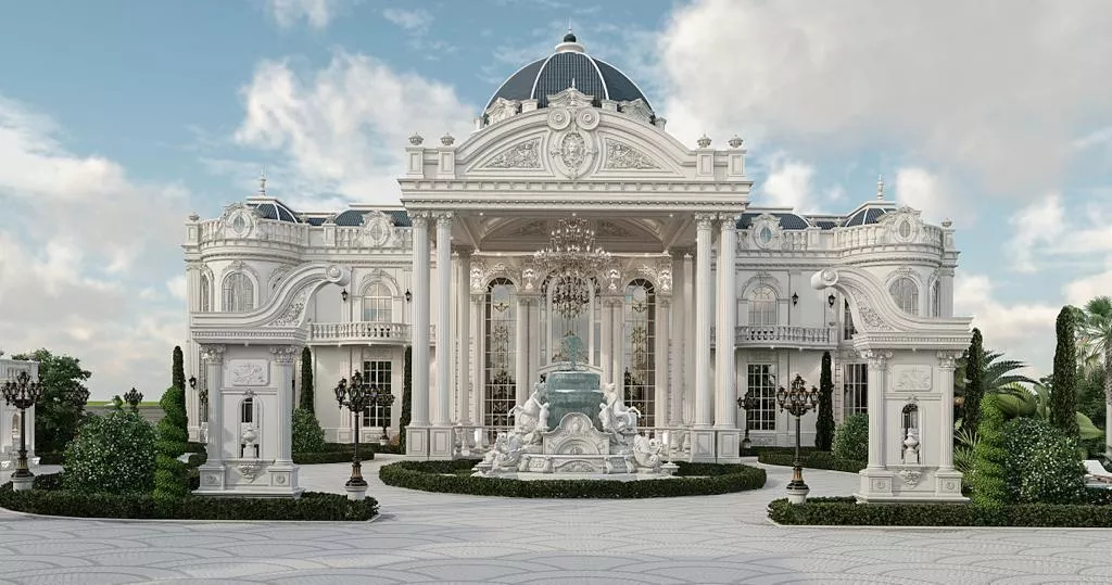 تصميم قصور فاخرة في بروناي — عمارة وتنفيذ داخلي وخارجي فاخر