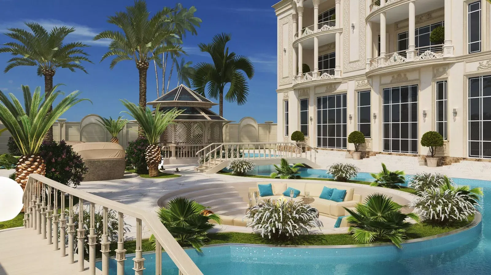 تحف تصميم المناظر الطبيعية في السعودية