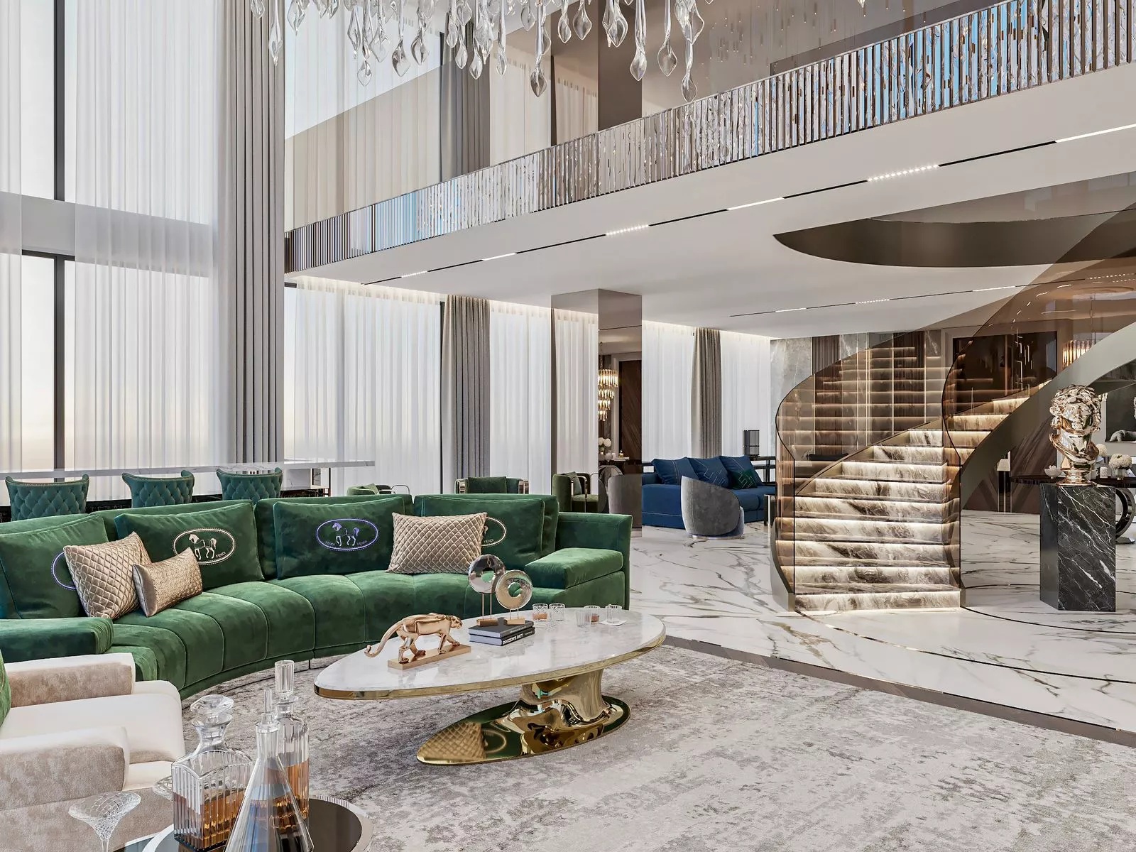 Unveiling the Secrets to Exquisite Luxury Living Room Designs