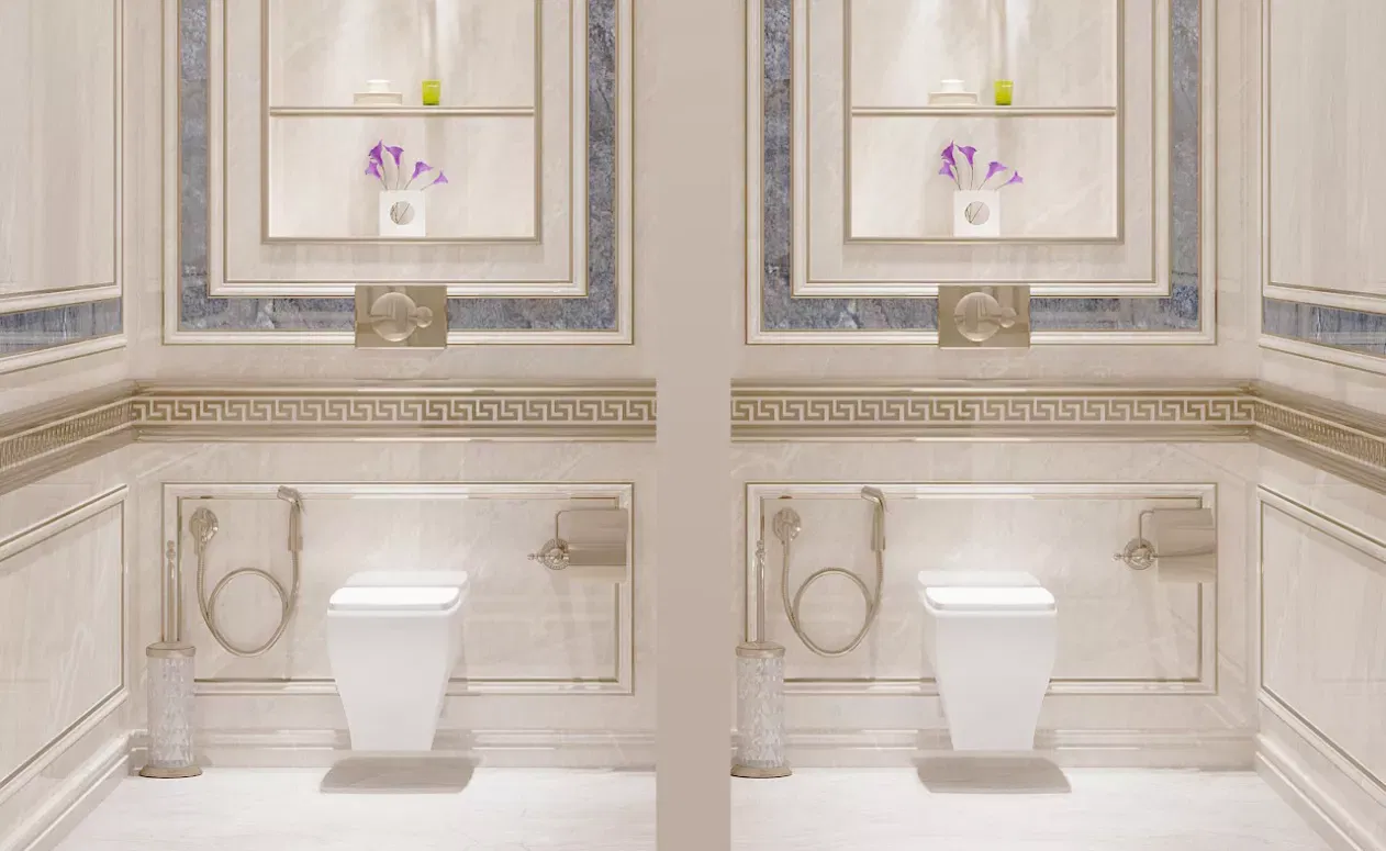 دليل تصميم حمام دبي الفاخر