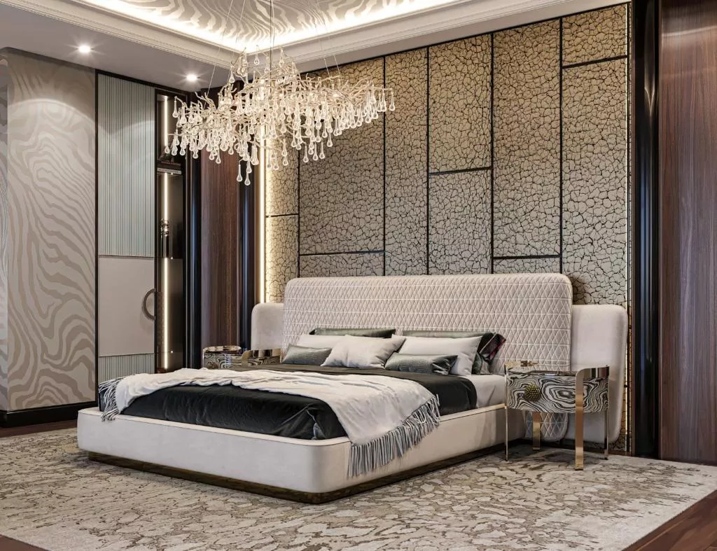 Elevate Your Bedroom with Luxurious Interior Design and Furniture Choices
