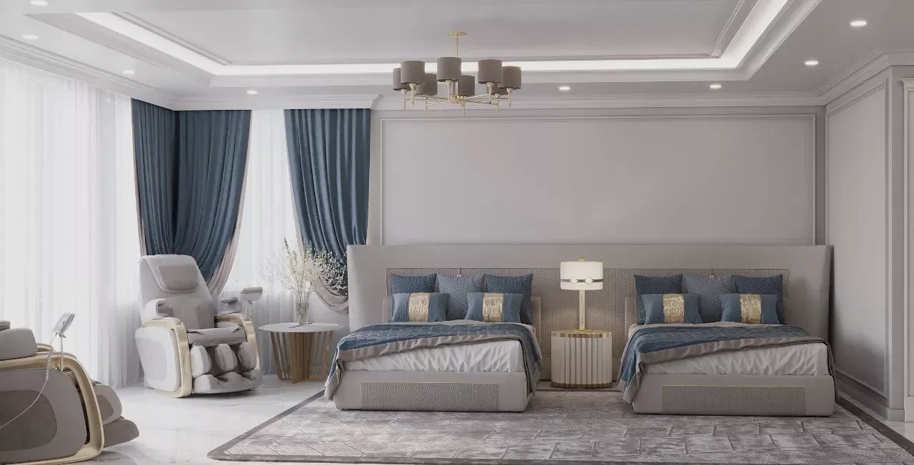 الدليل النهائي لتصميم غرفة نوم مستوحاة من دبي
