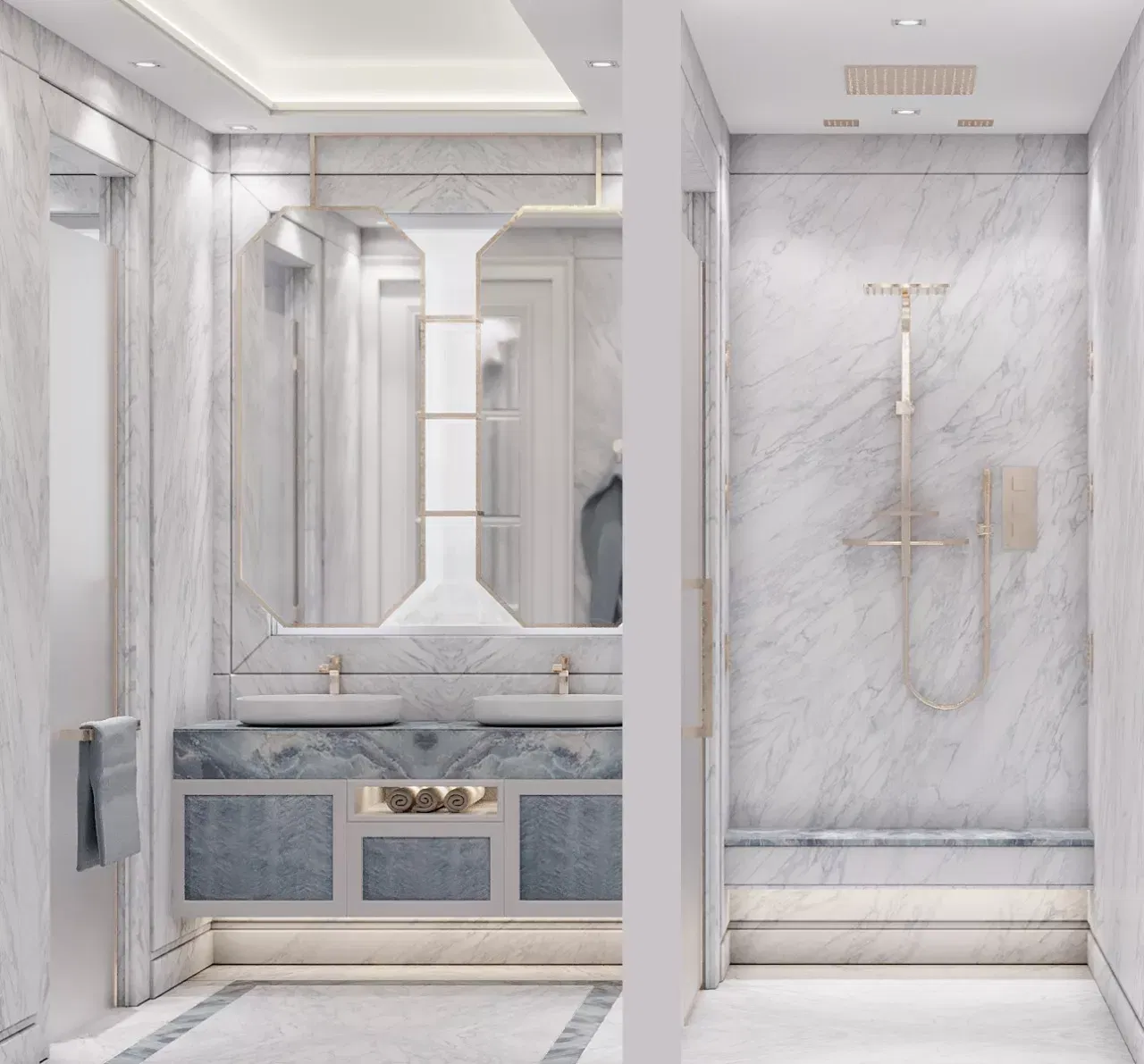 إتقان تصميم حمامات دبي: الدليل النهائي