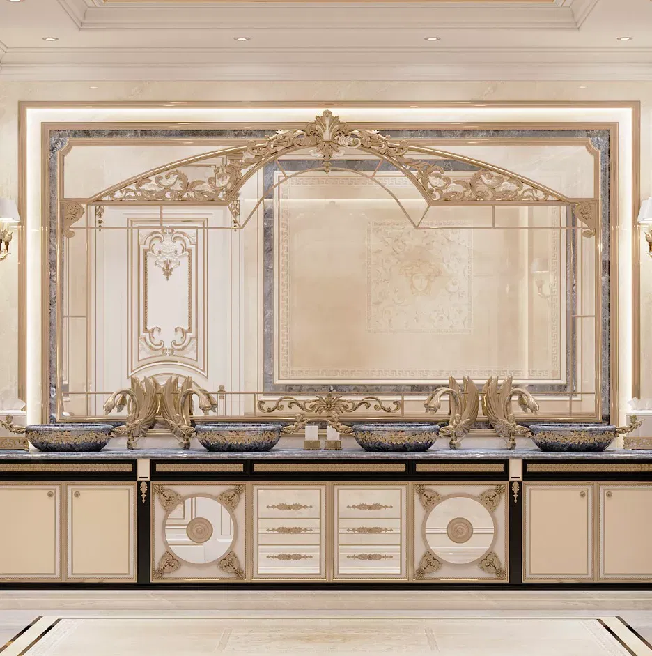 تصاميم حمامات فاخرة في دبي