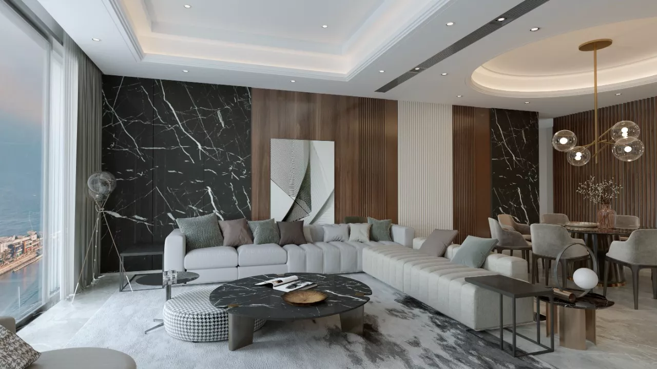 Elegant Living Room Designs for UAE's Luxury Villas
