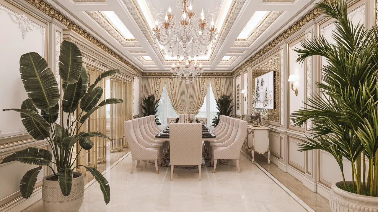 Exquisite Interior Design for Dubai's Luxury Dining Rooms