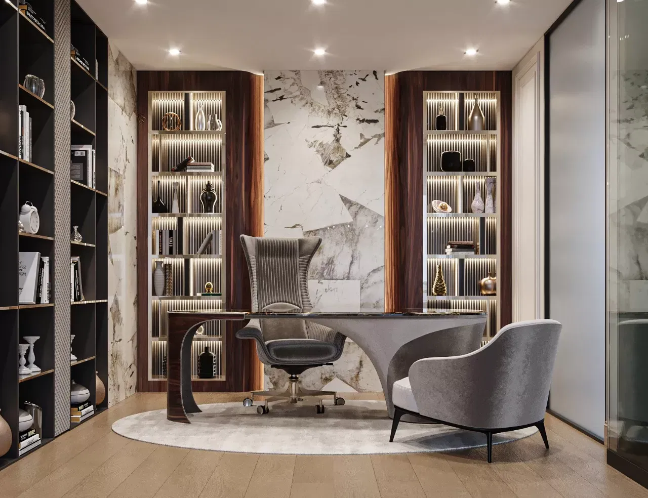 الكشف عن عناصر التصميم الداخلي الراقي في دبي