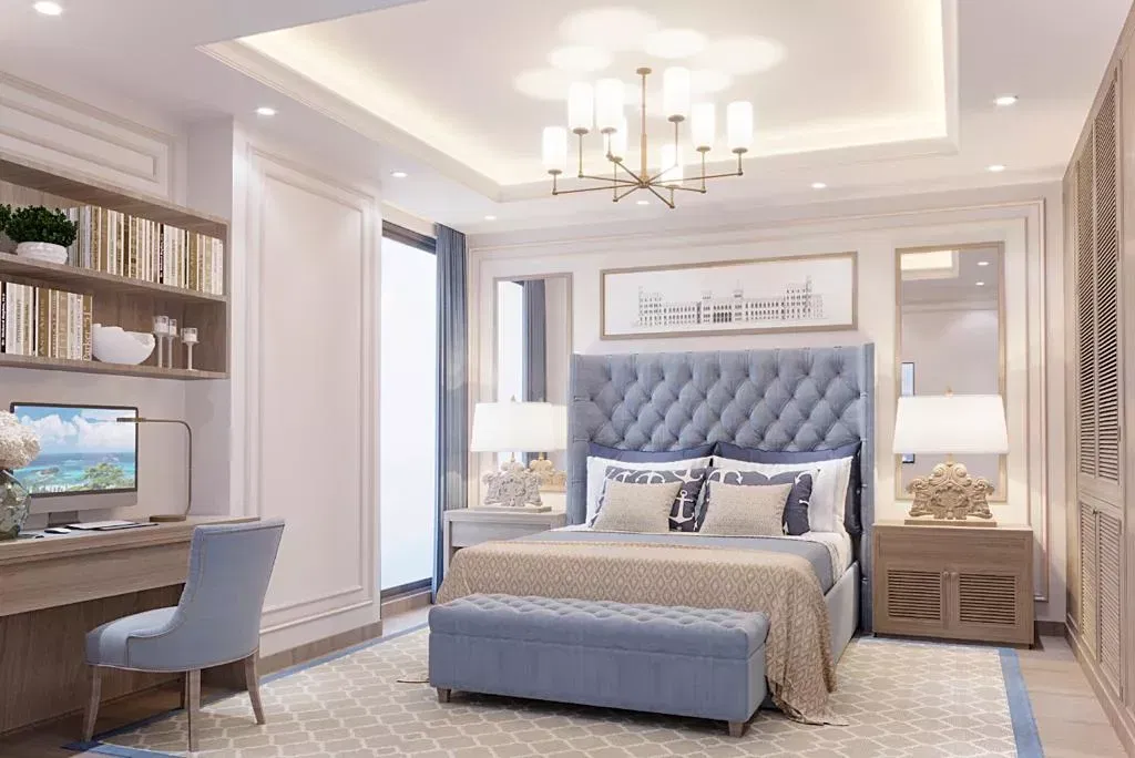 رفع مستوى غرفة نومك: نصائح تصميم داخلية فاخرة لأصحاب المنازل الجدد