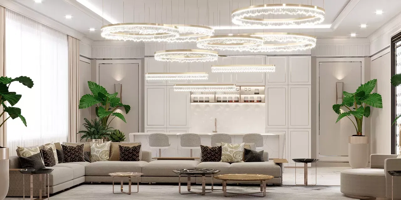 تقنيات سهلة لتصميم غرفة معيشة فاخرة