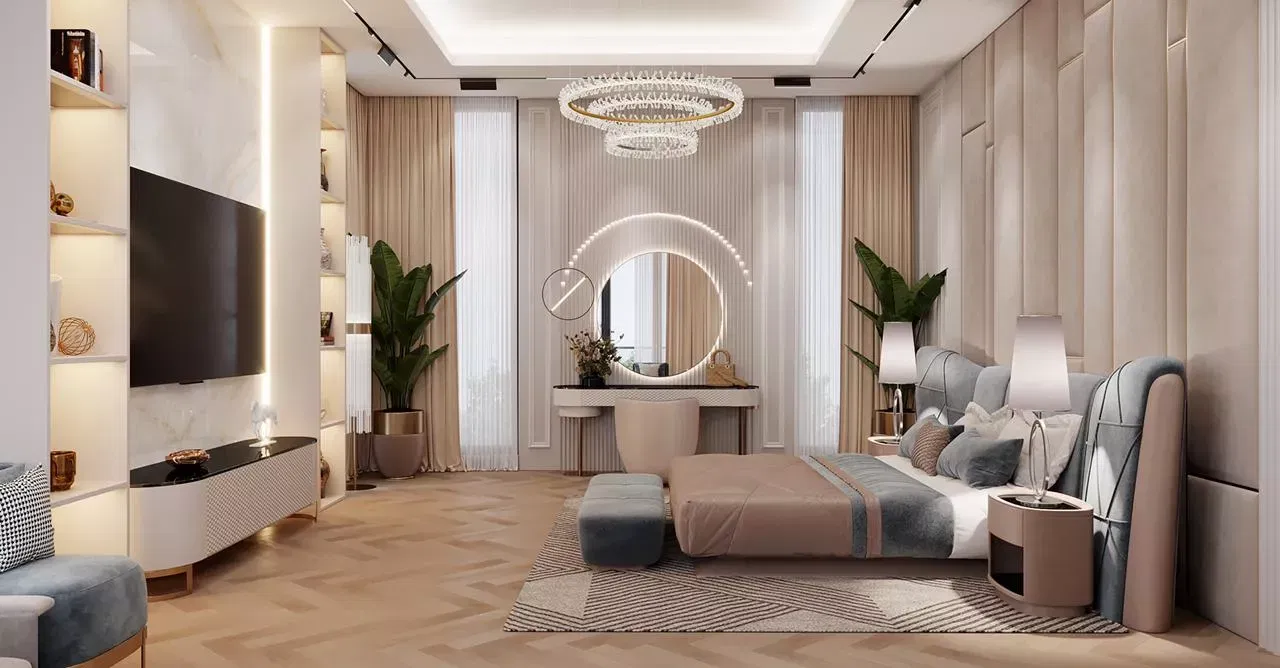 كيفية إنشاء غرفة نوم فسيحة وهادئة