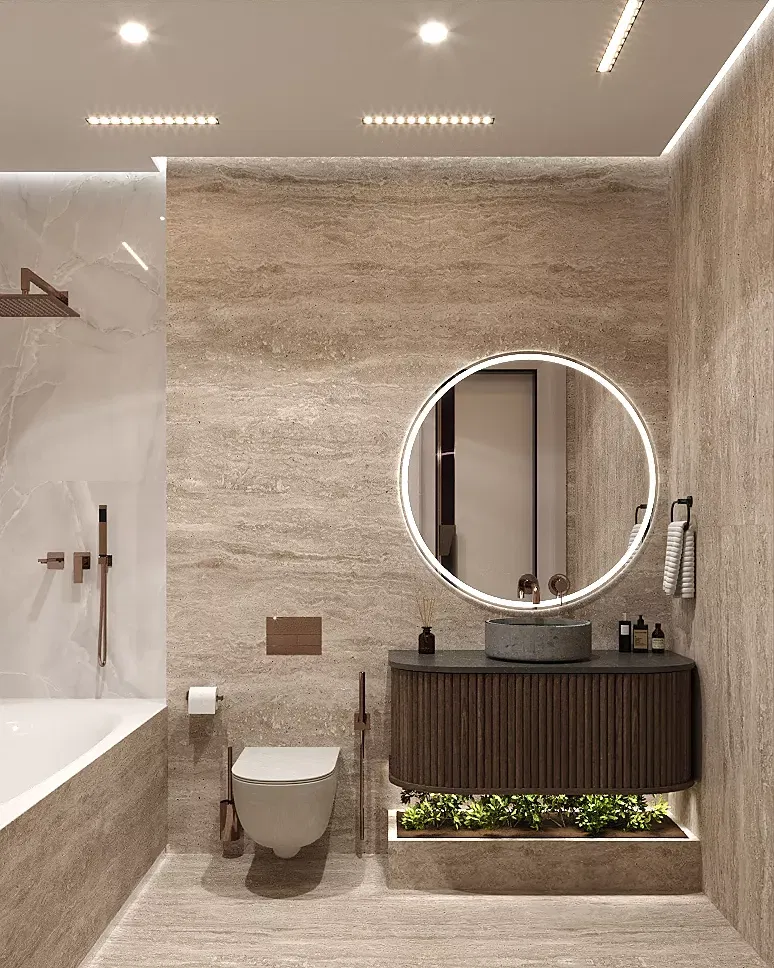 اختيار اللون الأمثل لحمام فاخر ومميز