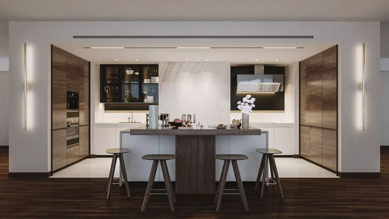 تجديد المطبخ الفاخر: أفضل تعديلات التصميم الداخلي