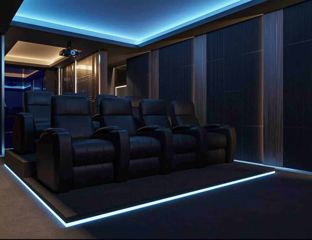 تصميم السينما المنزلية المثالية: دليل شامل