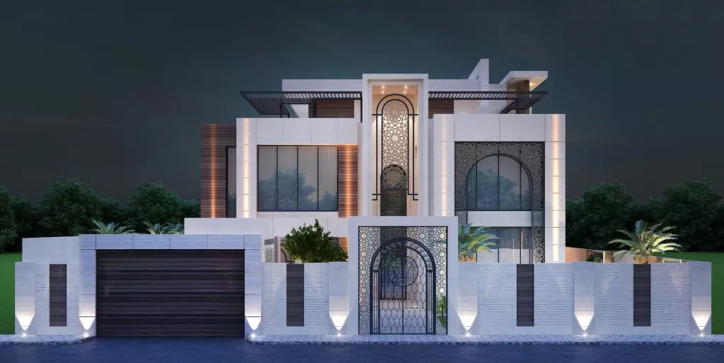 تشطيبات وتصميم فيلا فاخرة في رويال مارينا أبوظبي