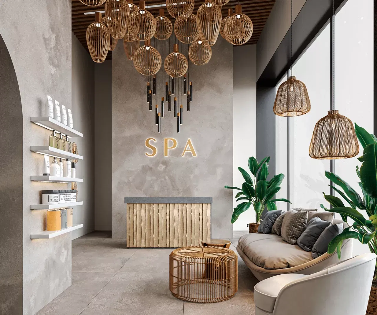 كشف أسرار تصميم سبا فاخر