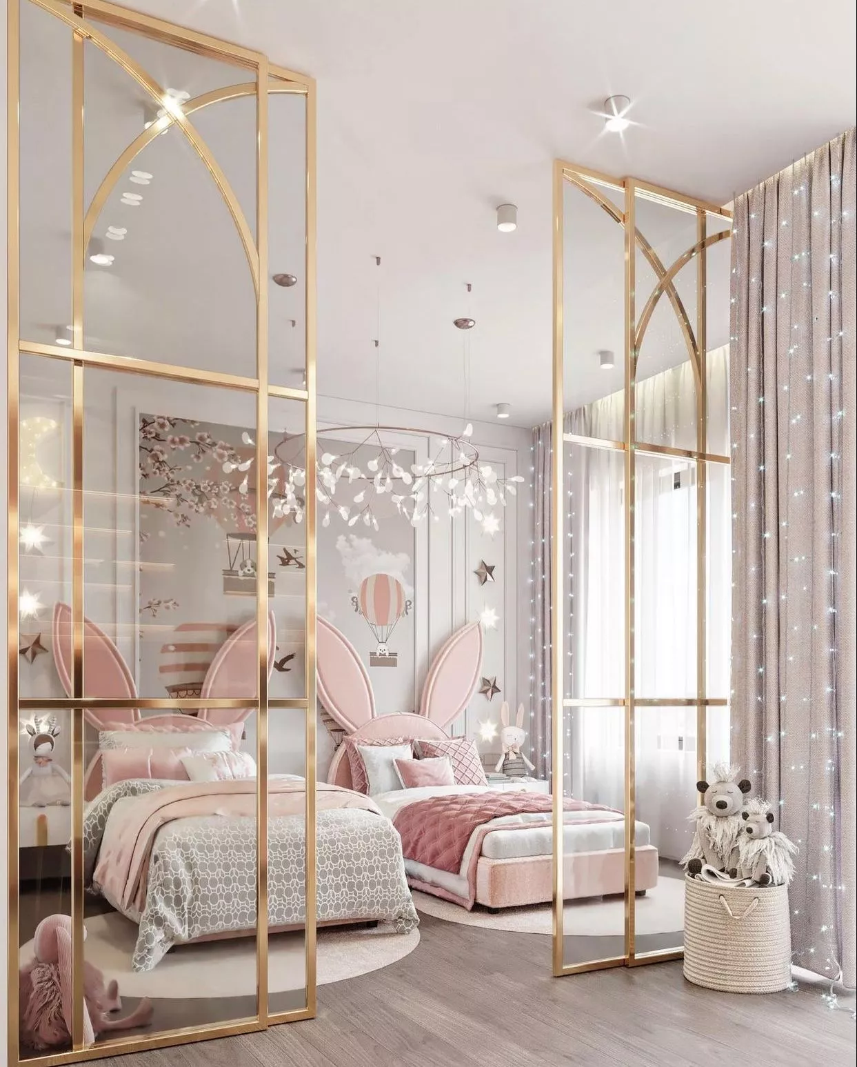 Stylish and Playful Bedroom Interior Designs for Girls