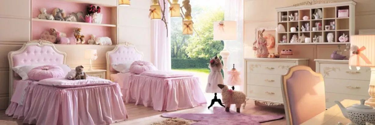 متجر أثاث غرف نوم البنات الفاخر بالقرب منك