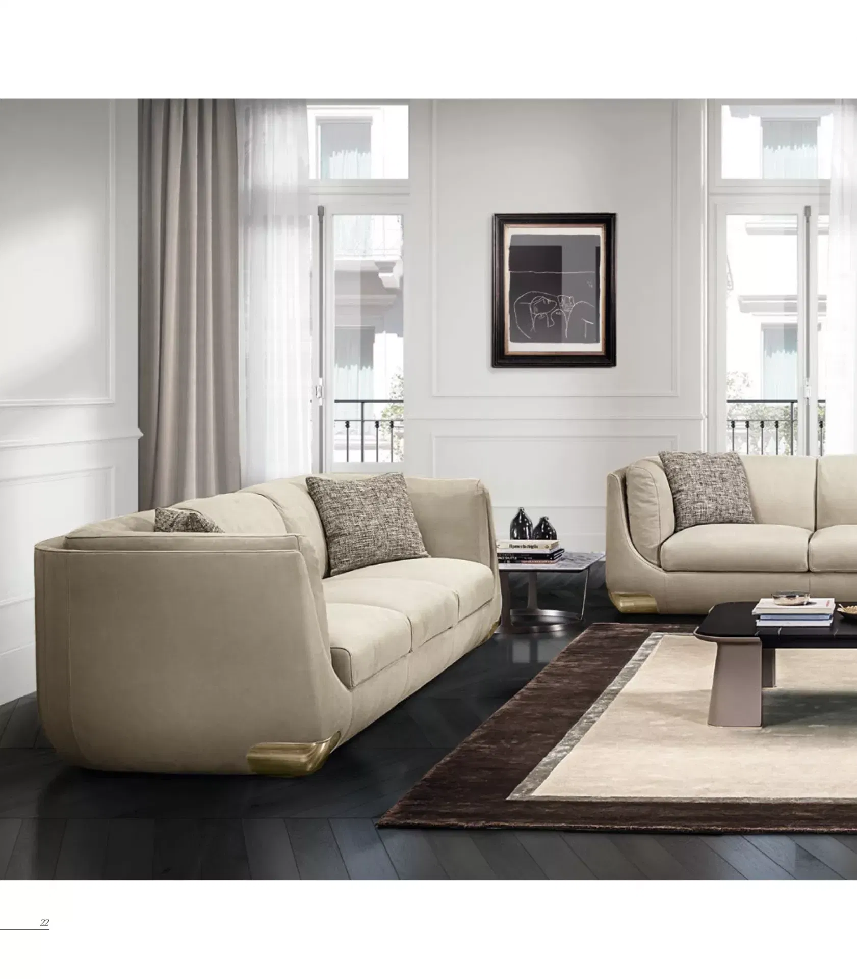 مجموعة أثاث منزلي فاخرة في دبي