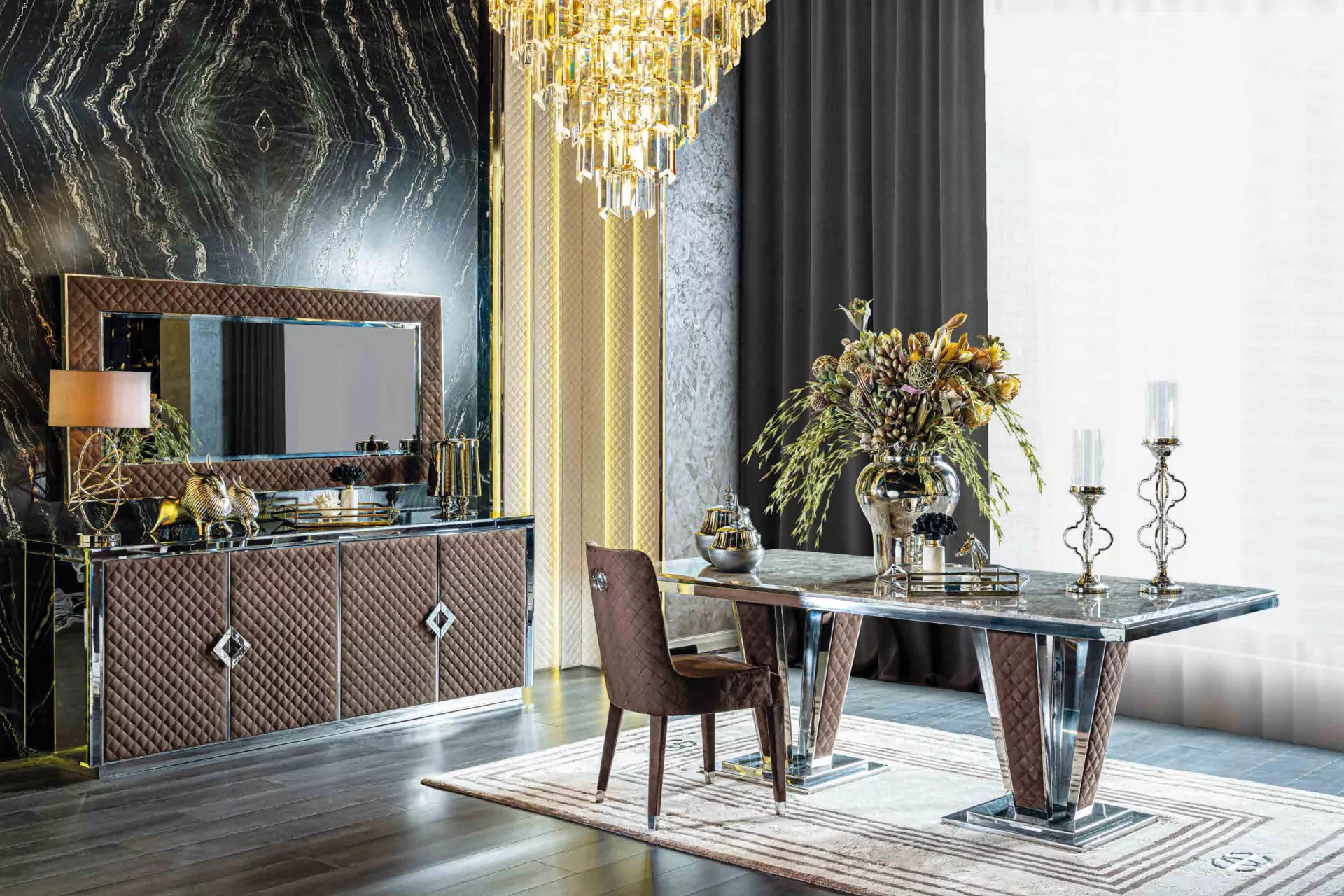 تحويل منزلك في دبي بأثاث فاخر استثنائي