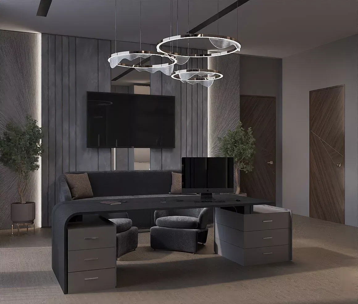 ارتقِ بمكتبك المنزلي الفاخر — أفكار تصميم وديكور عملي